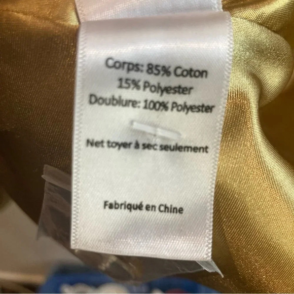 ASTR THE LABEL Sz XL Double Breasted Vintage Gold Lined Blazer Jacket w/ Pockets - Picture 10 of 11